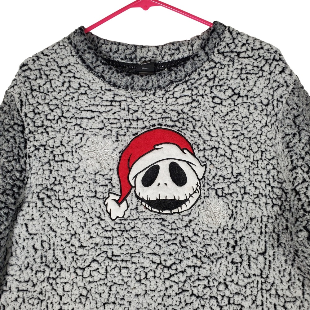 Disney Nightmare Before Christmas Jack Skellington Sherpa Sleep Top XL LZ40916SB
